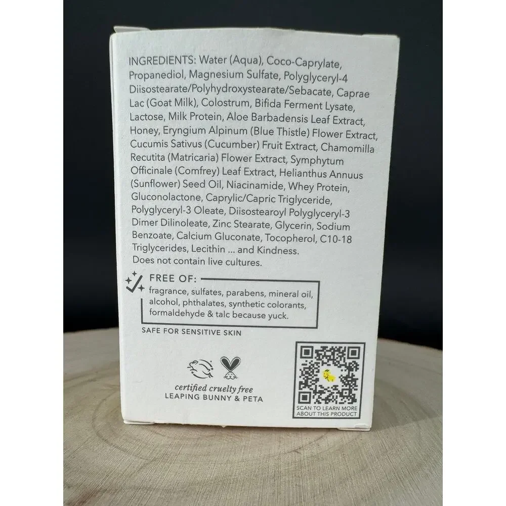 Beekman 1802 Bloom Cream Refill Pod 3.38 oz 100mL Goat Milk Niacinamide NEW